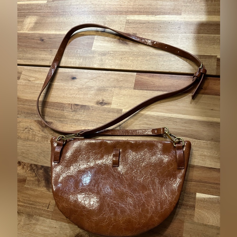 Anthropologie Ada Convertible Bag| Cognac Color - Picture 2 of 7